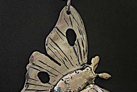 Luna Moth One Pendant